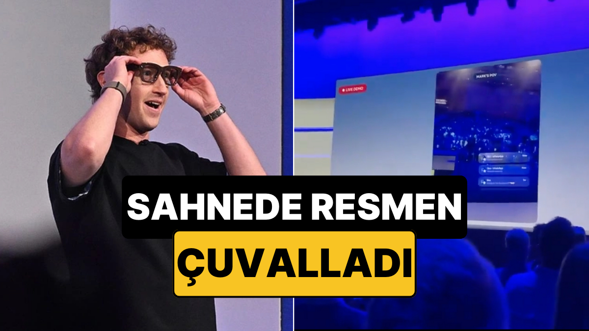 Meta’nın Yeni Akıllı Gözlüğü Tanıtırken Mark Zuckerberg Zor Anlar Yaşadı: Büyük Rezalet!