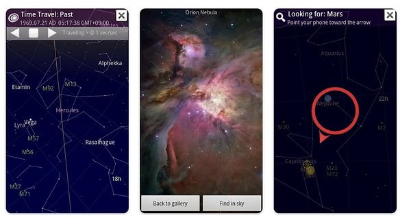 Stellarium Mobile (Android, iOS)