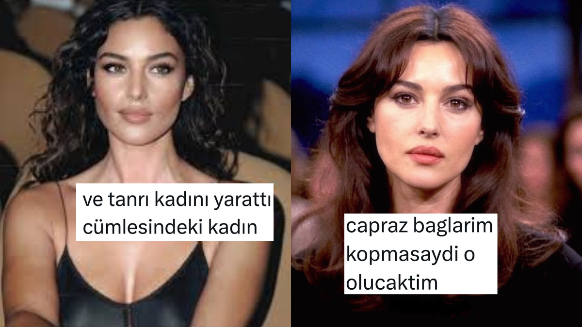 Monica Belluci’nin Güzelliğini Kendi Tarzıyla Anlatan X Kullanıcılarıyla Renkli Bir Yolculuk