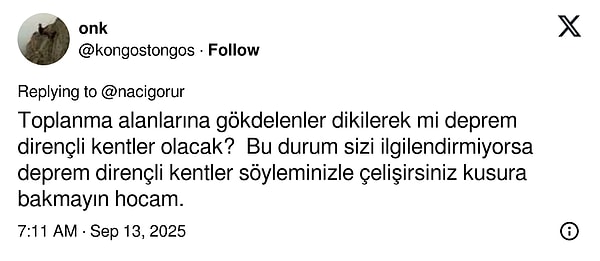 Naci Görür: Şantiyedeki Afişler Protesto Edildi, Açıklama ve Paylaşım Tartışma Yarattı
