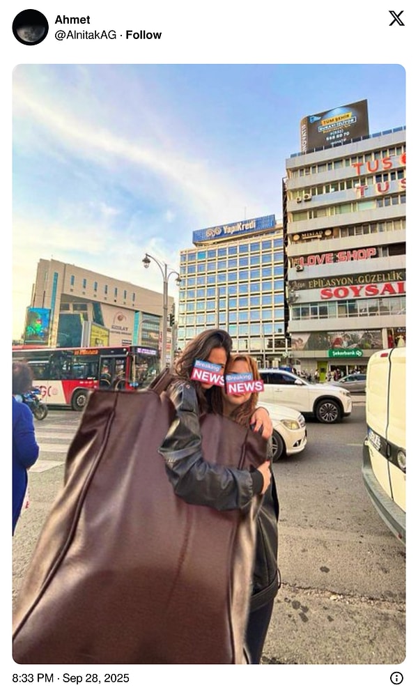 Önde Beliren Çantayı Görünce Gelen Kahkaha: Fotoğrafı Kurtarmak İçin Yapılan En Şakacı Yorumlar!
