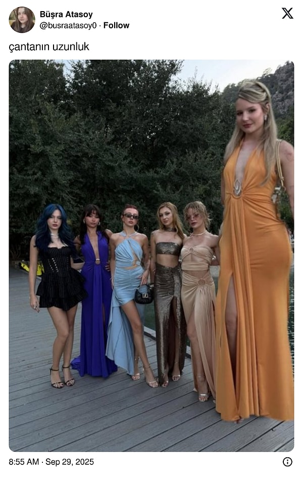 Önde Beliren Çantayı Görünce Gelen Kahkaha: Fotoğrafı Kurtarmak İçin Yapılan En Şakacı Yorumlar!