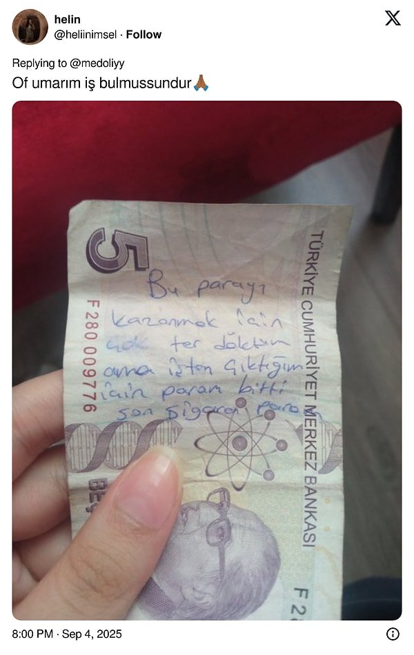 Paraya Yazılmış Hikayeler: Banknotların Üzerine Yazılan Yazılarla Mizah ve Hüznü Birleştiren Eğlenceli Ziyafet!