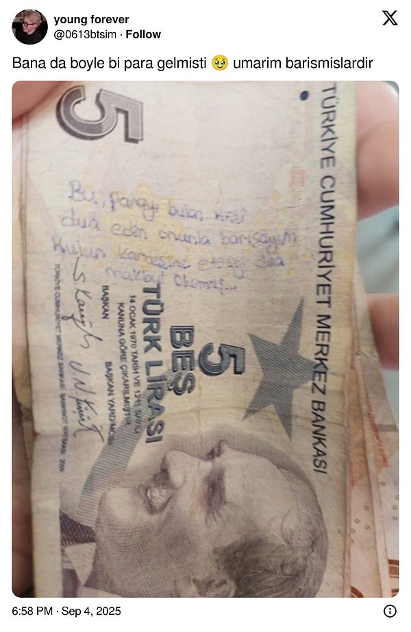 Paraya Yazılmış Hikayeler: Banknotların Üzerine Yazılan Yazılarla Mizah ve Hüznü Birleştiren Eğlenceli Ziyafet!