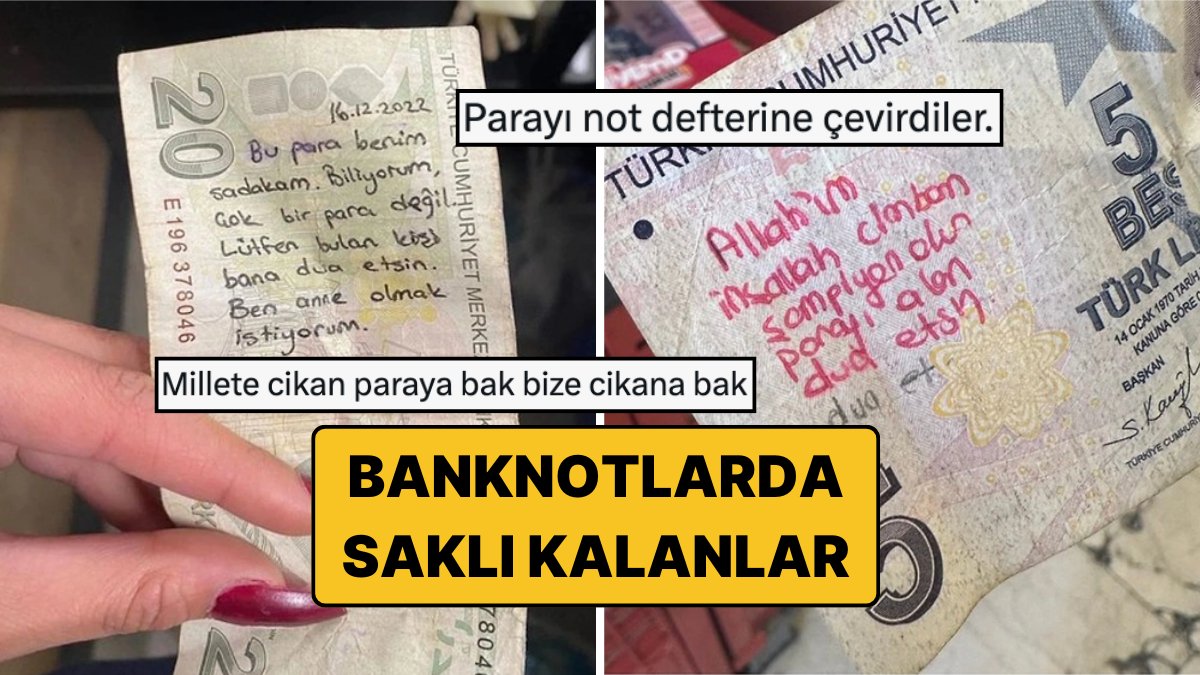 Paraya Yazılmış Hikayeler: Banknotların Üzerine Yazılan Yazılarla Mizah ve Hüznü Birleştiren Eğlenceli Ziyafet!