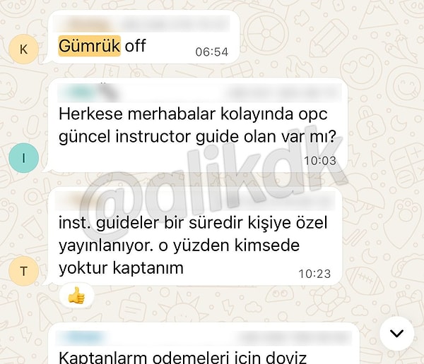 Pilotların Meziyetli Hostesler Grubunu İfşa Etmesi: Yeni Grup Ortaya Çıktı