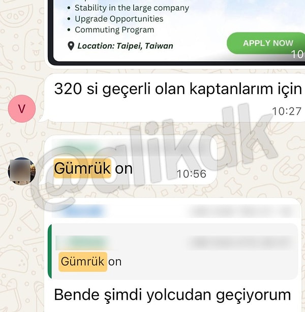 Pilotların Meziyetli Hostesler Grubunu İfşa Etmesi: Yeni Grup Ortaya Çıktı