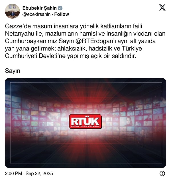 RTE ile Netanyahu Farkı: Hesap En Ağır Şekilde Sorulacak