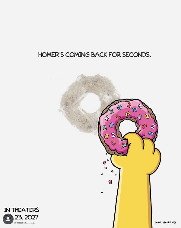 Simpsonlar 20 Yıl Sonra Yeni Filmiyle Sinemalarda: Resmi Açıklama Geldi