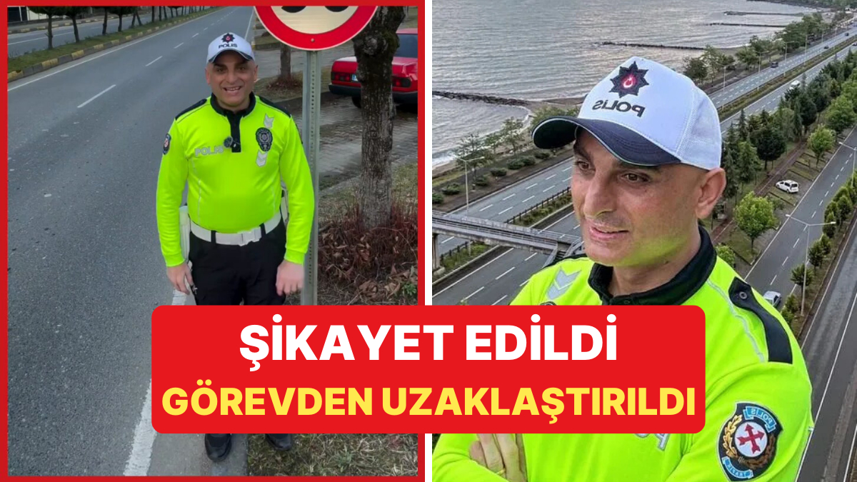 Trafik Polisi Durmuş Şikayetle Görevden Uzaklaştırıldı