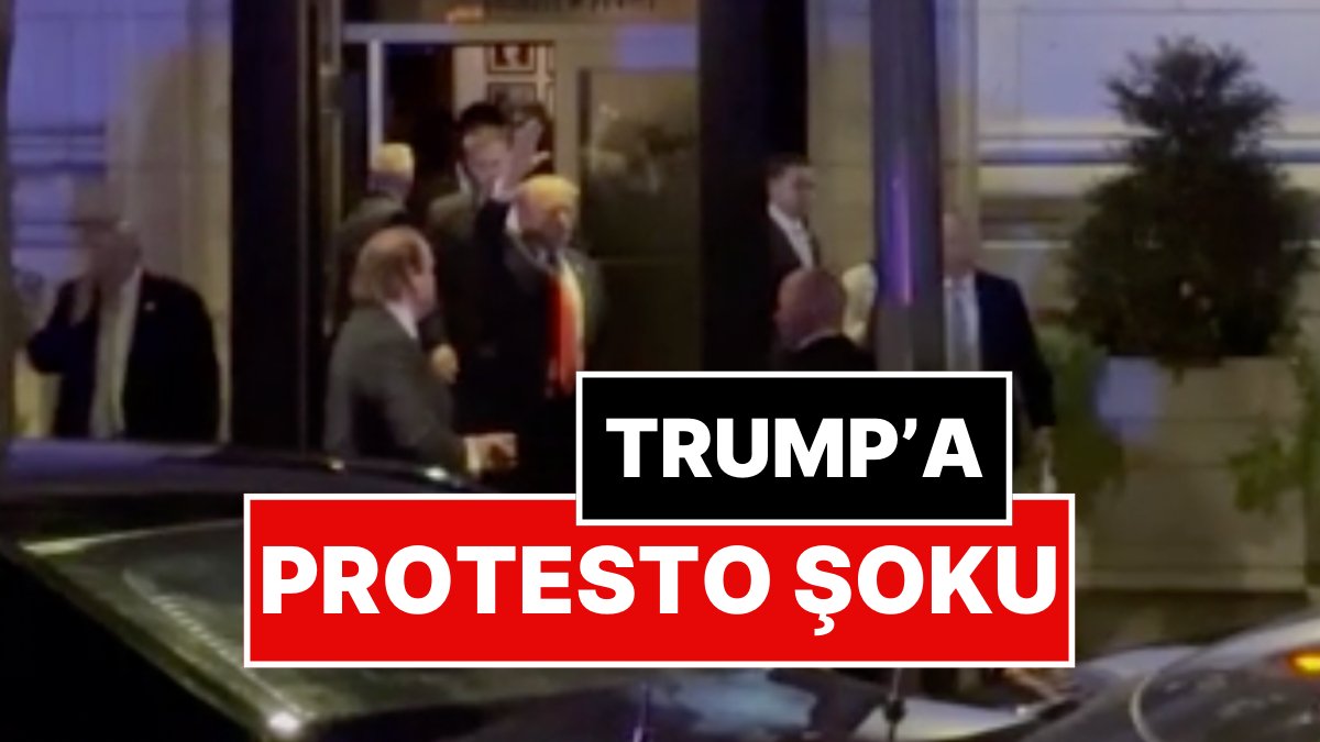 Trump Gitti Restoranda Şok Protesto
