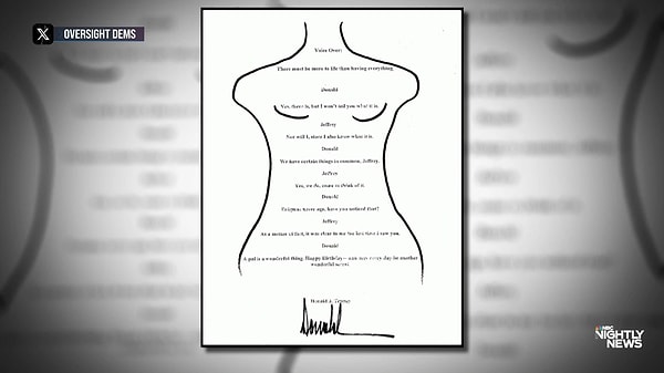 Trump'ın Epstein İçin Gönderdiği İddia Edilen Müstehcen Mektup İfşa Oldu