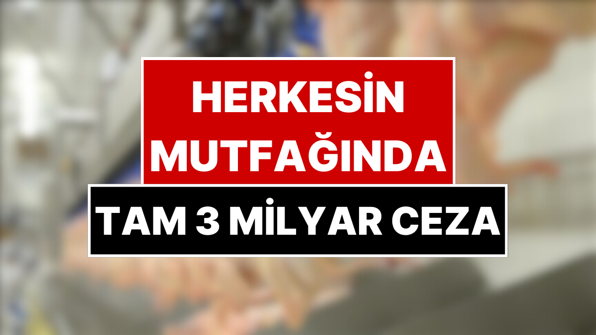 Ünlü Gıda Markalarına Rekor Ceza