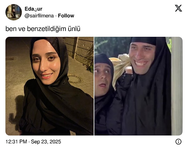 Ünlülerle Aynı Işık: X’te Benzetildiğini Gizlemeyen Eğlenceli Anlar!