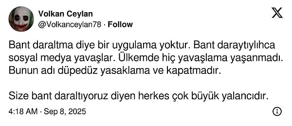 VPN ile Giriş Yapabildikleri X’te Sosyal Medya Kısıtlamasına Tepki Yağdırdı: Kullanıcılar Tepki Dolu Paylaşımlarda Bulundu