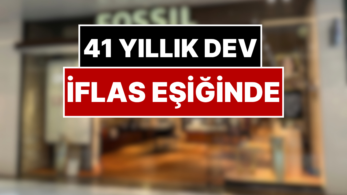 41 Yıllık Saat Devi İflas Eşiğinde