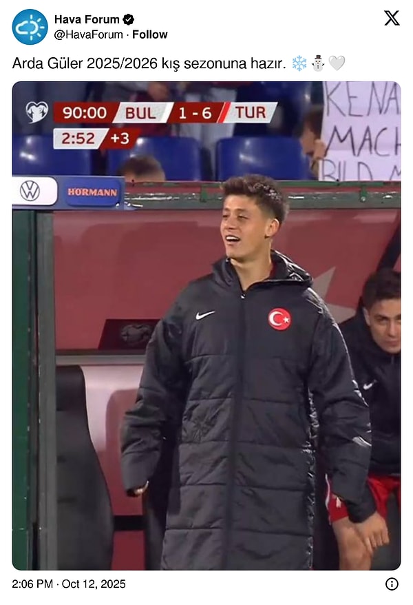 Arda Gülerin Bulgaristan Maçında Giydiği Mont Dünya Basında Çılgın Gülümsedi: Viral Oldu!