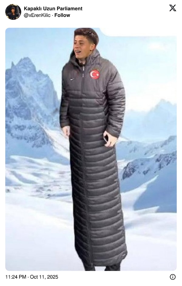 Arda Gülerin Bulgaristan Maçında Giydiği Mont Dünya Basında Çılgın Gülümsedi: Viral Oldu!