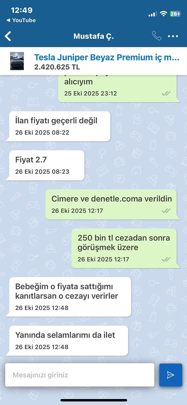 Bebeğime Selamını ilet: 279 bin lira ceza