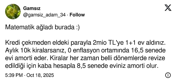 Bir Kadın: 1+1 Ev Alıp Kiraya Vermek Mantıklı mı?
