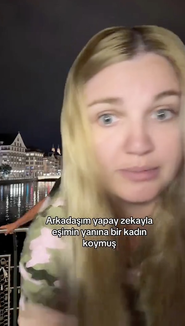 Bu Sefer Tat Kaçırdı: Yapay Zekayla Eşinin Yanına Başka Kadın Ekleyen Arkadaşına Ateş Püsküren Kadın