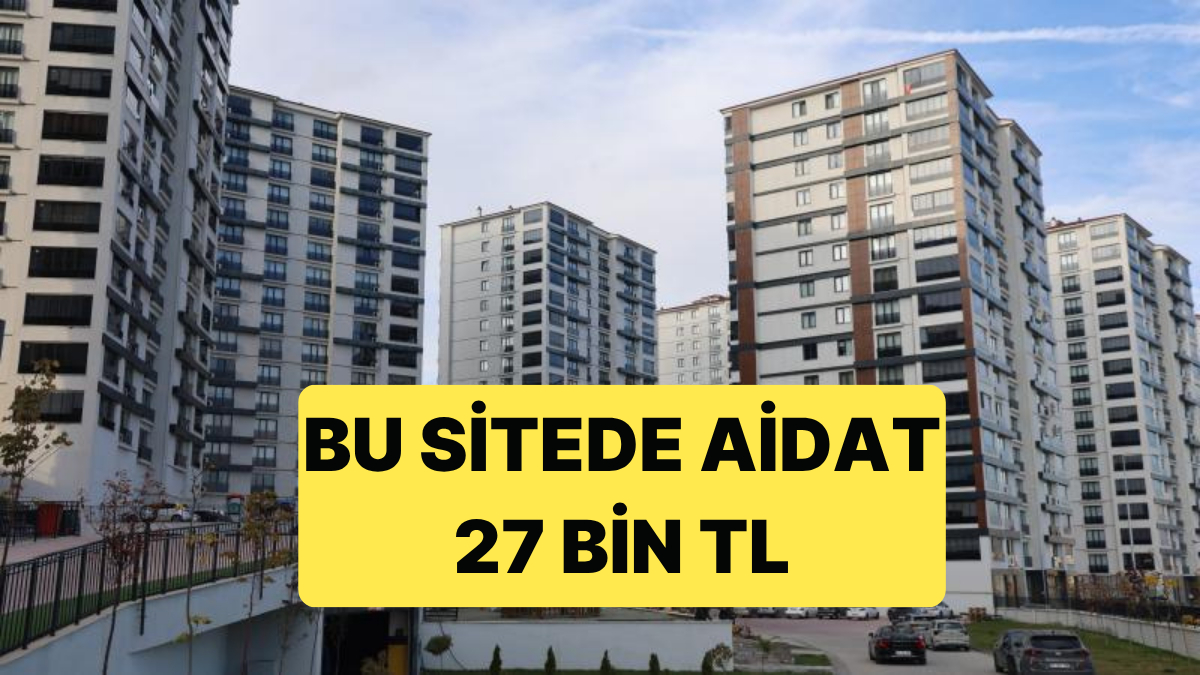 Elazığ’daki 27 Bin TL Aidatlı Site Evleri İsyan Ettirdi