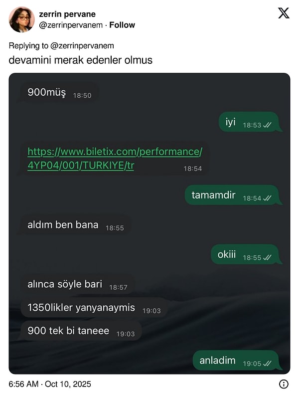 Flörtünü Konserde Davet Edip Biletini Alamayan Kişi: Beyinlerimizi Tutkuyle Yakarken Kimler Kahkahalar Etsin?