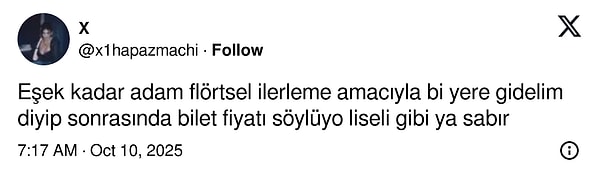 Flörtünü Konserde Davet Edip Biletini Alamayan Kişi: Beyinlerimizi Tutkuyle Yakarken Kimler Kahkahalar Etsin?