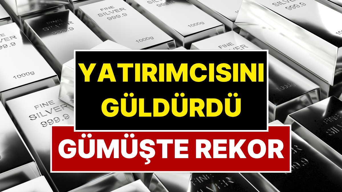 Gümüş Rekoru: Altından Sonra Tarihin En Görkemi