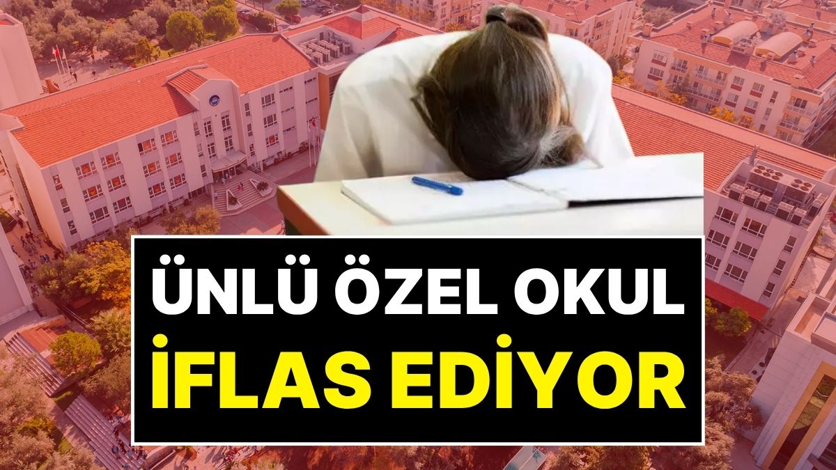 İflas Krizi Eğitimde: İzmir Ege Lisesi Konkordato Başvurusu