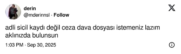 İlk Buluşmada Adli Sicil Kaydı Gösteren Vatandaş Viral Oldu: Komik ve Şok Edici Anlık Paylaşım