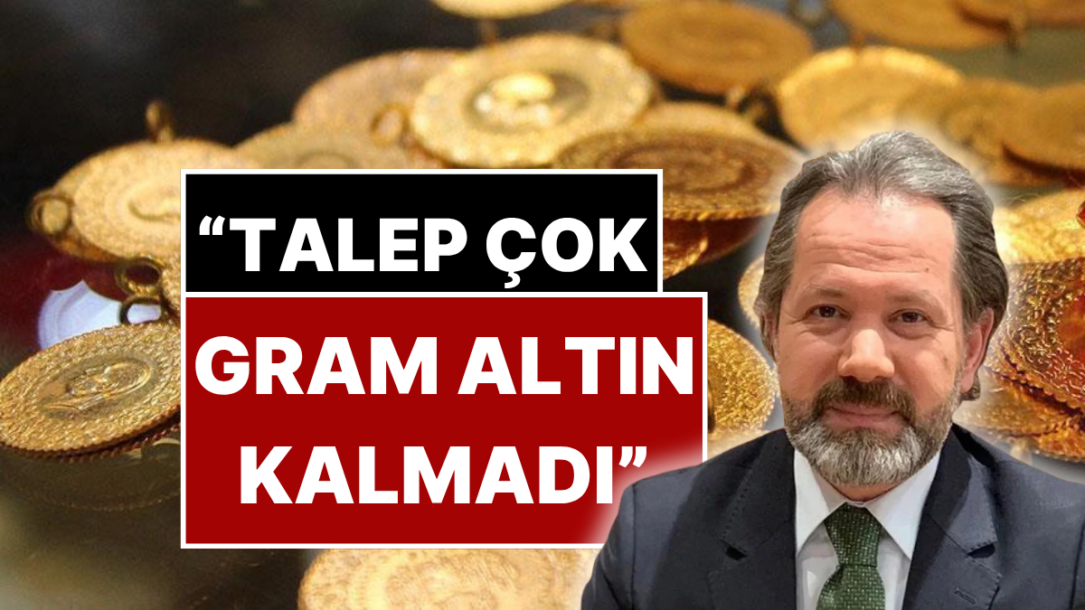 İslam Memiş: Gram Altın Kalmadı; Vatandaş Kuyumculara Akın Etti