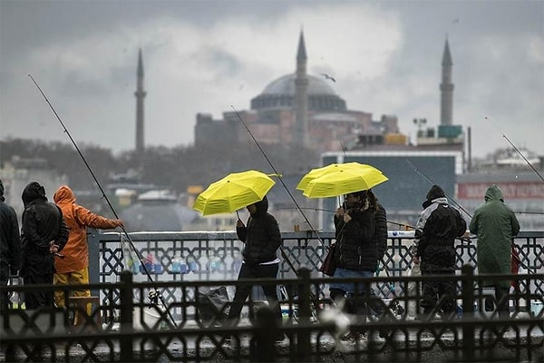İstanbul’a Günlerce Sağanak Uyarısı