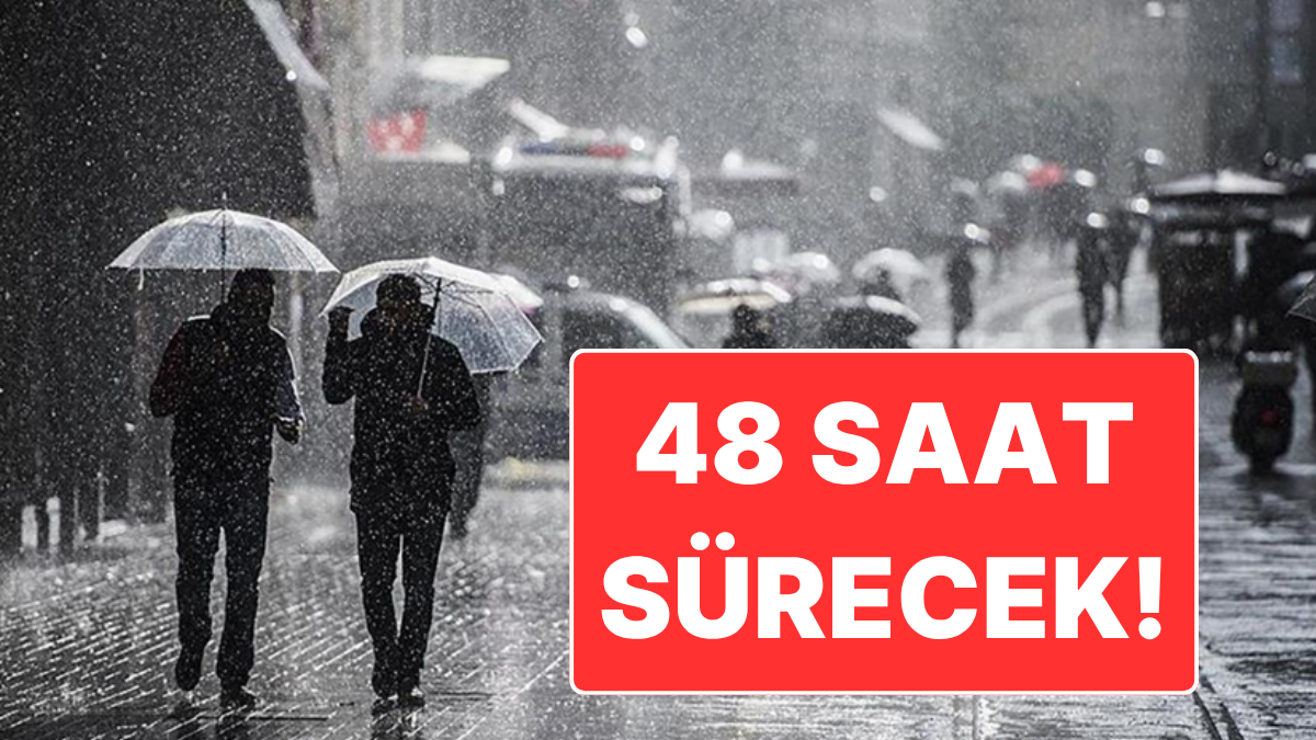 İstanbul’a Yağış: Aşağı Seviye Jet Akımı Uyarısı