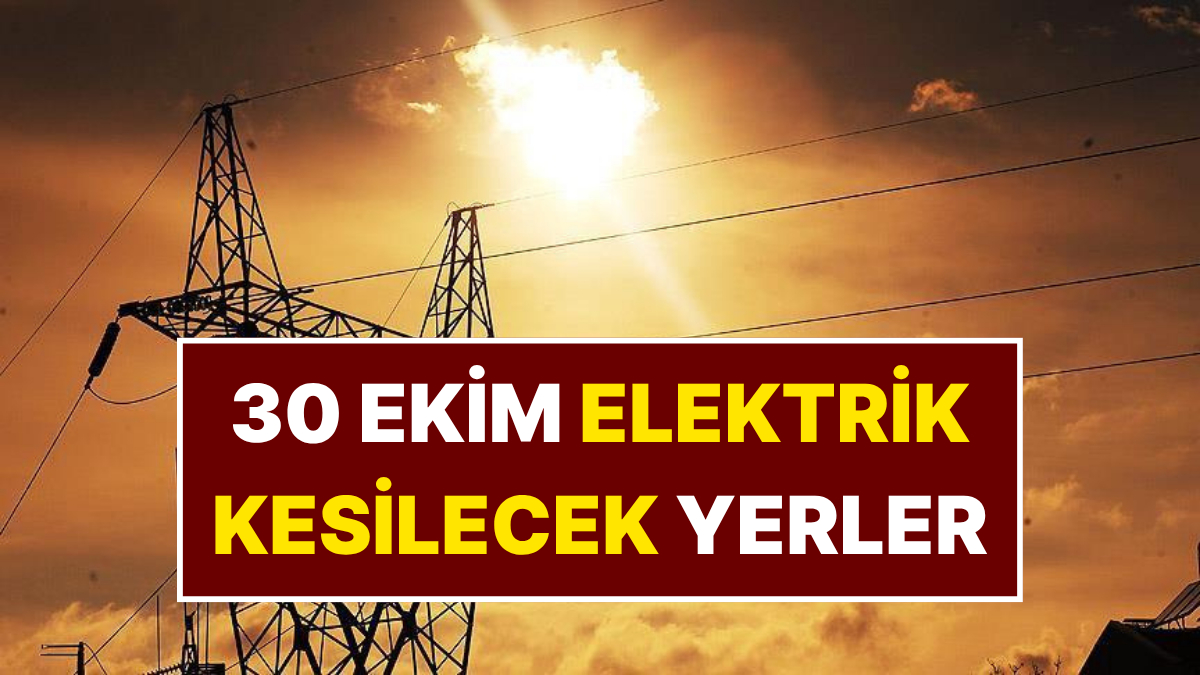 İstanbul’da 25 İlçede Yarın Elektrik Kesintisi