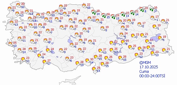 İstanbul’da Gün İçinde Ara Ara Yağışlar Bekleniyor — 16 Ekim Hava Durumu