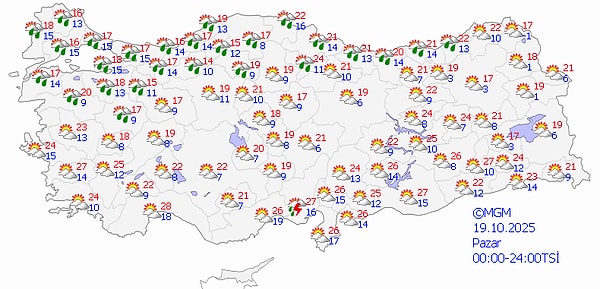 İstanbul’da Gün İçinde Ara Ara Yağışlar Bekleniyor — 16 Ekim Hava Durumu