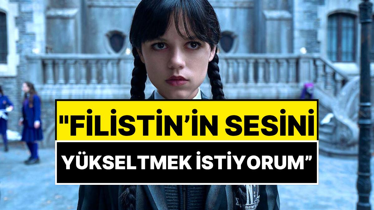 Jenna Ortega’dan Filistin Halkına Destek