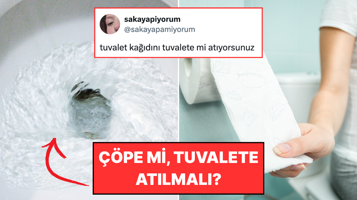 Kaçınılmaz Tartışmaya Son: Tuvalet Kağıdı Tuvalete mi, Çöpe mi? Eğlenceli Cevaplarla Netleşiyor!