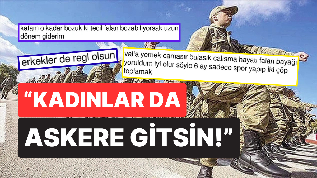 Kadınlar İçin Zorunlu Askerlik Tartışması: Meclise Gönderildi