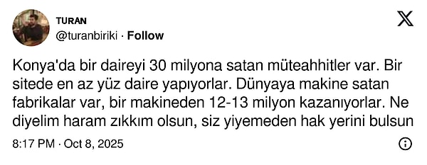 Konya’daki Vergi Rekortmenleri: 30 Milyonluk Daire Satanlar