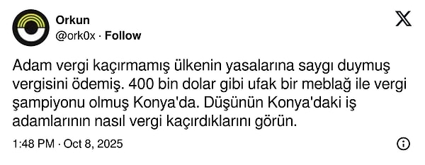 Konya’daki Vergi Rekortmenleri: 30 Milyonluk Daire Satanlar