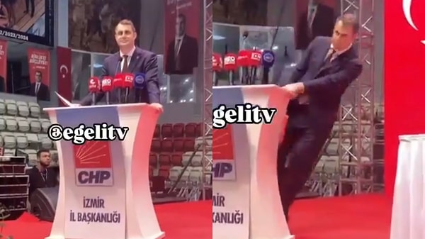 Kürsüde Bayılan CHP Adayı Konuşuyor