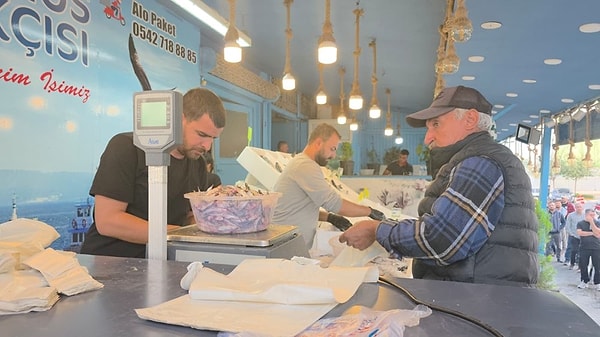 Şanlıurfa’da 35 Liralık Hamsi İçin Kuyruk