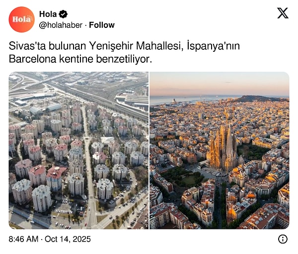 Sivas Yenişehir’in Mimarisinin Barselonaya Benzetilmesi: Goygoycuların Nefesini Kesen Bir Şaka Şöleni!