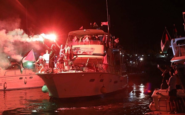Sumud Filosunun Kritik Bölge Girişine İsrail Savaş Gemileri Müdahale Etti
