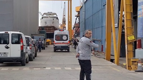 Tersanede Patlama: Tuzla'da Gemide Olay