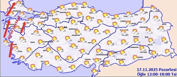 Bugünün Hava Durumu: Ağustos Gibi Kar ve Yağmur Bekleniyor