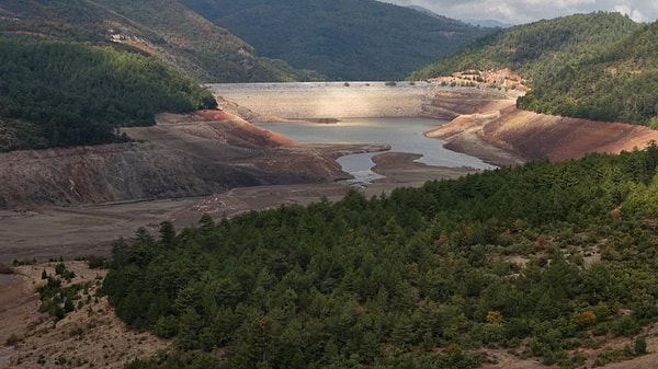 Bursada Baraj Doluluk Altında Tehlike