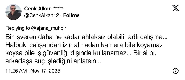 Çalışan Mola Süreleri ve Aktivitelerini İzleyen Uygulama Sosyal Medyada Tepki Aldı